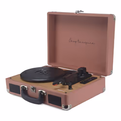 PRIXTON VC400 Tourne-disque à entraînement direct Moka - Vue supplémentaire 2