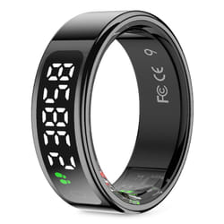 PRIXTON Orbyt Touch Anneau intelligent de suivi d'activité Noir