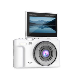 Caméra Sportive XPLORER WiFi Écran Pivotant Résolution 4K et 64MP Batterie rechargeable Amovible Blanc