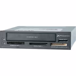 Phoenix Technologies PHCARDREADER3.0, MS Micro (M2), MS PRO Duo, SDHC, Noir, 3.5", 480 Mbit/s, USB 3.2 Gen 1 (3.1 Gen 1)