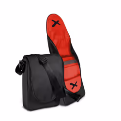 Phoenix Technologies Amsterdam 15.6" Sac Messenger Noir, Rouge
