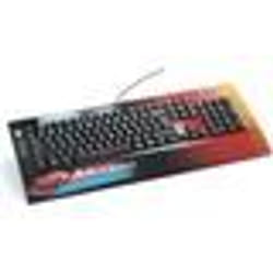 Clavier multimédia - Cars - Mcqueen - AZERTY 108 touches - 12 touches multimédia - USB 15 m