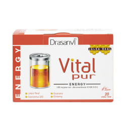 Ampoules énergétiques Vitalpur 20 x 15 ml