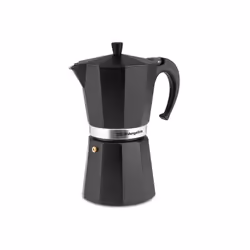 Orbegozo KFN 1210, Cafetière à moka, Noir, Aluminium, 12 tasses
