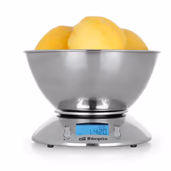 Orbegozo PC 2011, Balance de ménage électronique, 5 kg, 1 g, Multicolore, Métal, Comptoir