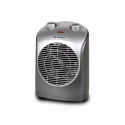 Orbegozo FH 5021, Chauffage de ventilateur électrique, CE, GS, Green Dot, WEEE, Sol, Table, Argent, Rotatif, 2200 W