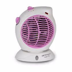 Orbegozo FH 5580, Chauffage de ventilateur électrique, Sol, Table, Violet, Blanc, Rotatif, 2000 W, 230 V
