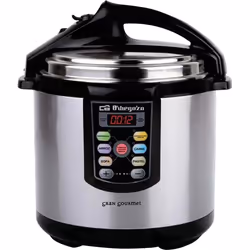 Orbegozo HPE 6075, 6 L, Acier inoxydable
