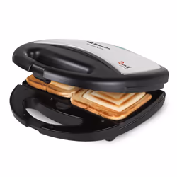 Orbegozo SW 7250 gaufrier et appareil à croque-monsieur 750 W Noir, Gris