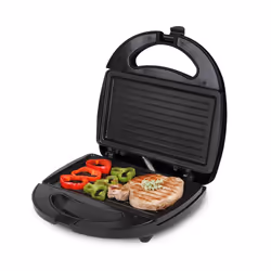 Orbegozo SW 7250 gaufrier et appareil à croque-monsieur 750 W Noir, Gris