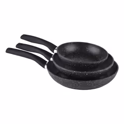 Orbegozo SFB 8300, Rond, Poêle polyvalente, Noir, Aluminium, 26 cm, 3 pièce(s)