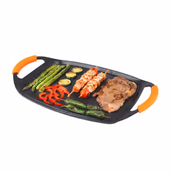 Orbegozo GDB 4700, Rectangulaire, Poêle grill, Noir, Caoutchouc, 470 mm, 1 pièce(s)