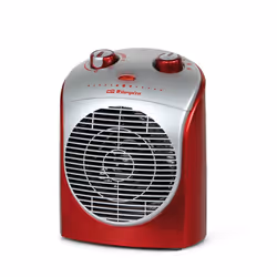 Orbegozo FH 5026, Chauffage de ventilateur électrique, Intérieure, Bureau, Sol, Table, Rouge, Argent, Rotatif, 2200 W
