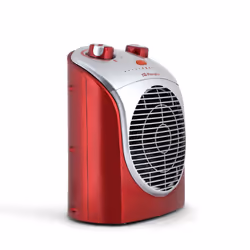 Orbegozo FH 5026 Intérieure Rouge, Argent 2200W
