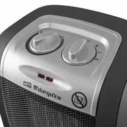 Orbegozo CR 5017 Intérieure Noir, Argent 1500W - Vue supplémentaire 4