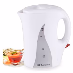 Orbegozo KT 4100, 1 L, 1000 W, Blanc, Indicateur de niveau d'eau