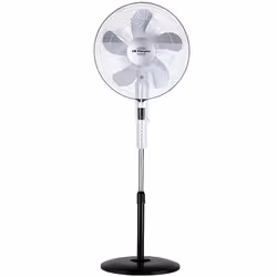 Orbegozo SF 0245, Ventilateur à lame domestique, Argent, Sol, 40 cm, 90°, Boutons