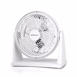 Orbegozo BF 0128, Ventilateur à lame domestique, Blanc, Table, Mur, 23 cm, Rotatif, Secteur