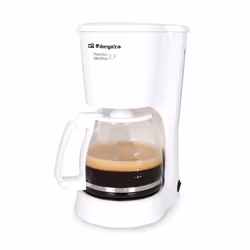 Orbegozo CG 4023 B, Machine à café filtre, Café moulu, 800 W, Blanc