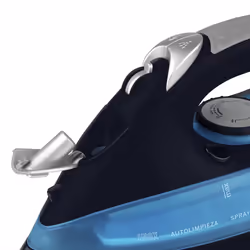 Orbegozo SV 2680 fer à repasser Fer à vapeur Semelle en acier inoxydable 2600 W Noir, Bleu