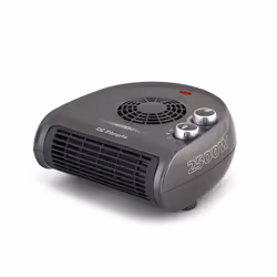Orbegozo FH 5031, Chauffage de ventilateur électrique, Intérieure, Bureau, Sol, Table, Noir, Gris, Rotatif, 2500 W