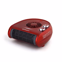 Orbegozo FH 5033, Chauffage de ventilateur électrique, Intérieure, Bureau, Sol, Table, Noir, Rouge, Rotatif, 2500 W