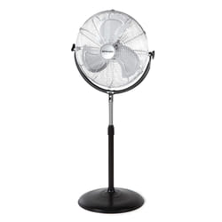 Orbegozo PWS 1846 ventilateur Noir, Acier inoxydable