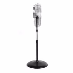 Orbegozo PWS 1846 ventilateur Noir, Acier inoxydable