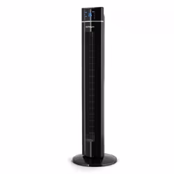 Orbegozo TWM 1009, Ventilateur vertical domestique, Noir, Sol, 60°, 8 h, LED