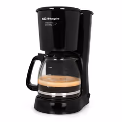 Orbegozo CG 4024, Machine à café filtre, Café moulu, 800 W, Noir