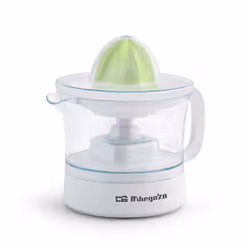 Orbegozo EP 1510, Presse-tomate éléctrique, Vert, Transparent, Blanc, 0,5 L, 25 W, 230 V, 50 Hz
