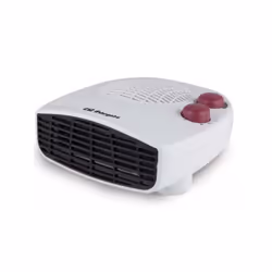 Orbegozo FH 5127, Chauffage de ventilateur électrique, CE, Intérieure, Sol, Table, Noir, Blanc, Rotatif