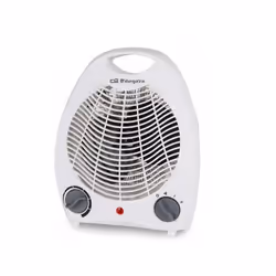Orbegozo FH 5115, Chauffage de ventilateur électrique, CE, Intérieure, Sol, Table, Blanc, Rotatif