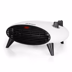 Orbegozo FH 5034, Chauffage de ventilateur électrique, Intérieure, Bureau, Sol, Table, Noir, Blanc, Rotatif, 2000 W