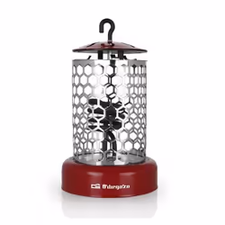 Orbegozo LO 7000, Intérieure, Sol, Table, Rouge, Acier inoxydable, Métal, Boutons, 400 W
