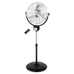 Orbegozo PWS 3050 ventilateur Noir, Acier inoxydable