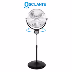 Orbegozo PWS 3050 ventilateur Noir, Acier inoxydable - Vue supplémentaire 4