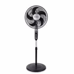 Orbegozo SF 0149, Ventilateur à lame domestique, Noir, Sol, Boutons, Secteur, 60 W