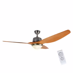 Orbegozo CP 96160 ventilateur Acier inoxydable, Bois