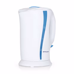 Orbegozo KT-5002, 1 L, 1650 W, Bleu, Blanc, Plastique, Indicateur de niveau d'eau, Sans fil