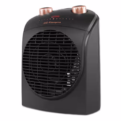 Orbegozo FH 5036, Chauffage de ventilateur électrique, Intérieure, Bureau, Sol, Table, Noir, Rotatif, 2200 W