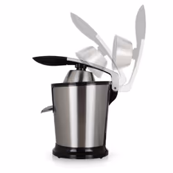 Orbegozo EP-4200 presse-agrumes Centrifugeuse lente 160 W Noir, Acier inoxydable