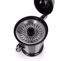 Orbegozo EP-4200 presse-agrumes Centrifugeuse lente 160 W Noir, Acier inoxydable