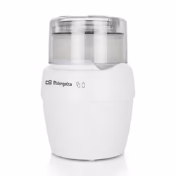 Orbegozo MC-4550, 0,6 L, Transparent, Blanc, Acier inoxydable, 800 W, 220 - 240 V, 50 - 60 Hz