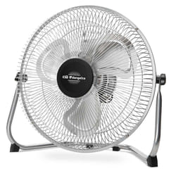Orbegozo PW 1230 ventilateur Noir, Acier inoxydable