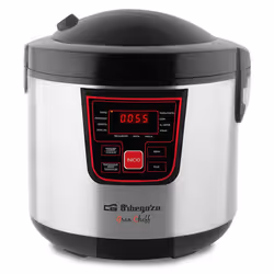 Orbegozo MCP 6000, 5 L, 860 W, 24 h, Noir, Acier inoxydable, Acier inoxydable, LCD