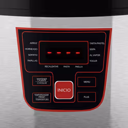 Orbegozo MCP 6000 5 L 860 W Noir, Acier inoxydable