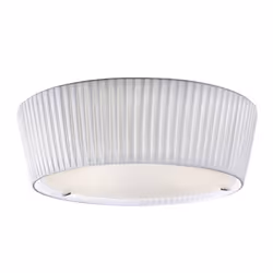 Bover Plafonet 43, Chrome, Blanc