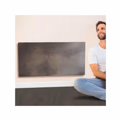 Radiateur chaleur douce Touch Silicium Terre Lunaire : Radiateurs muraux électriques à inertie. Accumulateur Dual Kherr: Tout ...