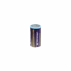 LES SPÉCIFICATIONS TECHNIQUES : Rechargeable RCR123A Capacité 500mAh Taille 34,05x16,45mm Technologie du lithium-ion Tension  ...
